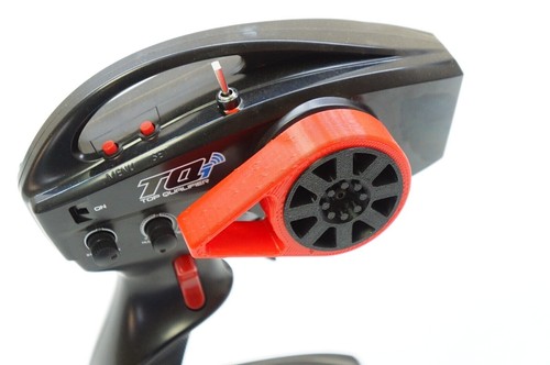 Upgrade Steering Wheel for Traxxas TQI TQ Transmitter (Colors, Thumb Steer) - Picture 2 of 15