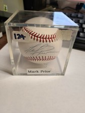 AUTOGRAPHED BASEBALL MARK PRIOR CHICAGO CUBS