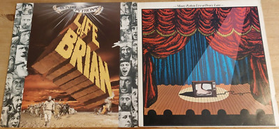 Monty Python - Life of Brian - Vinyl LP 1979 and live at Drury lane V/G CON.