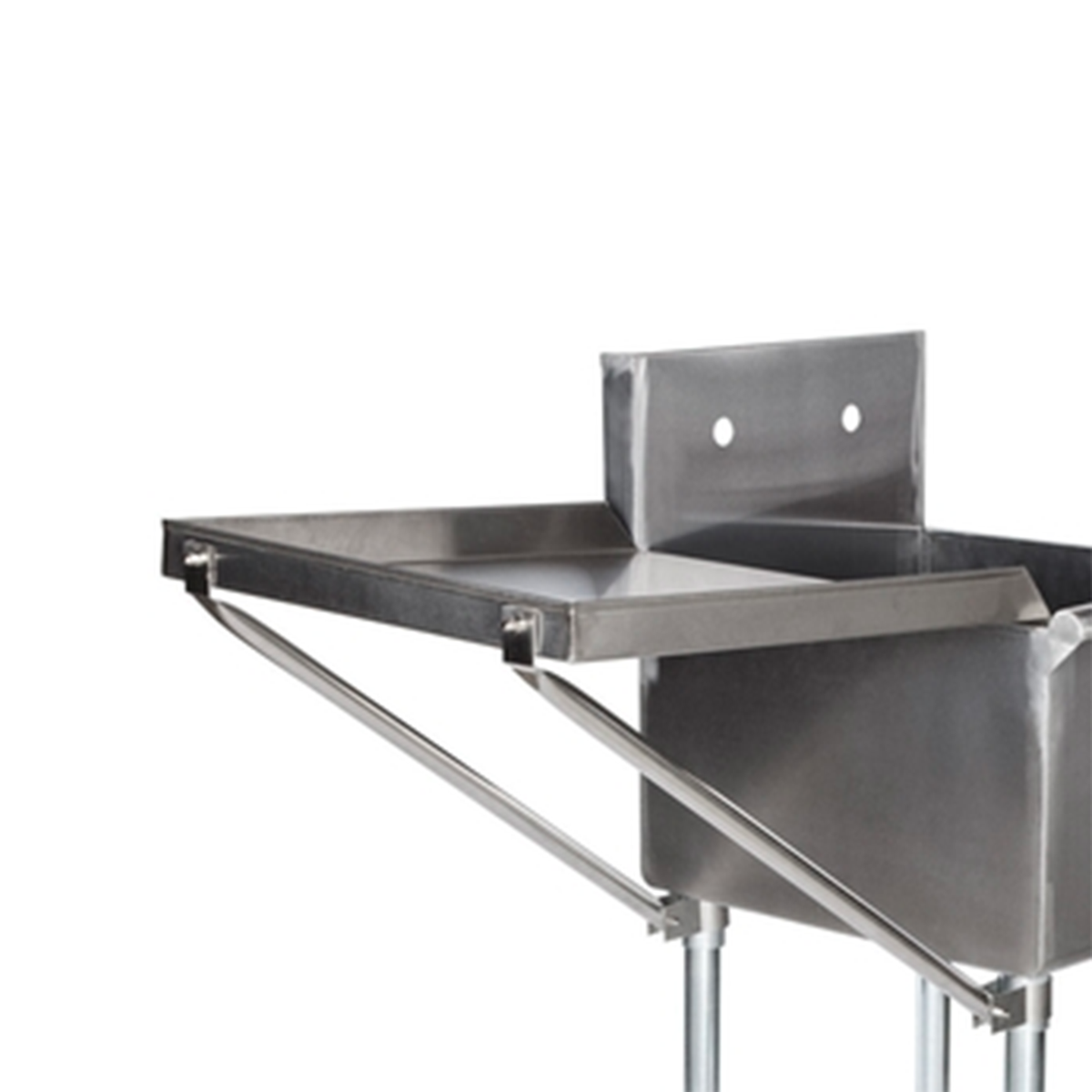 BRA Scolapiatti Professionale 20 Cm – Acciaio Inox 18/10, Finitura Lucida, Salvaspazio