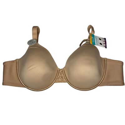 New Vanity Fair Tan lined Bra 44C New with tags