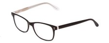 Calabria Ernest 4617 Cat-Eye Reading Glasses 1.50 Black Crystal Men Women 52mm