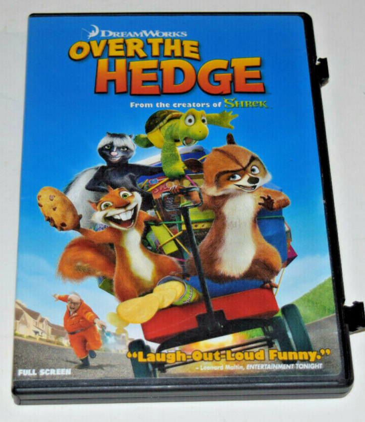 Over the Hedge (DVD, 2006, Full Screen) Dreamworks Animation