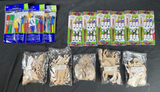 Kids Craft Set Wood Shapes 5 Themes Paint Brushes DIY Art Projects Classroom