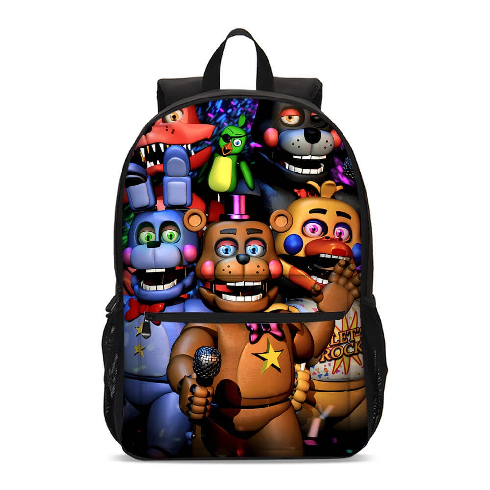 Five Nights at Freddy's FNAF Students Backpack, School Bag, Back To School Gift