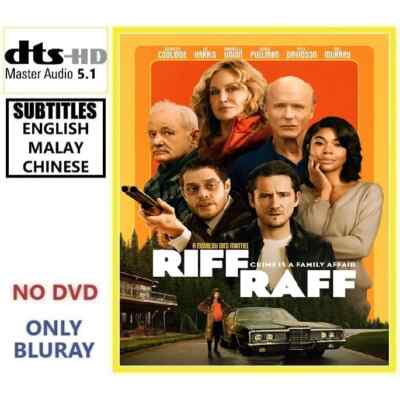 Riff Raff (2024) Dark Comedy Crime Brand New & Sealed