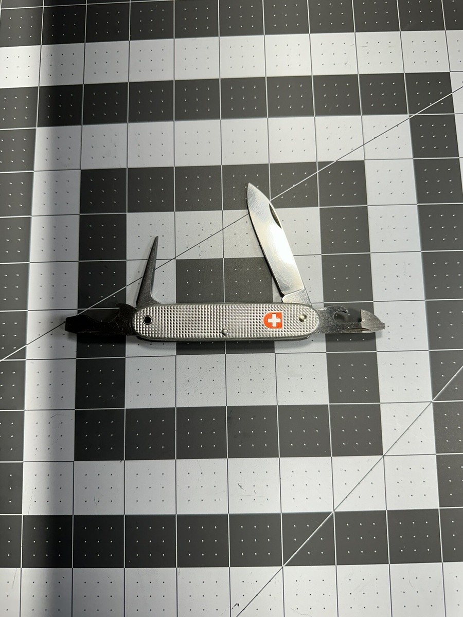 Victorinox Soldier Pioneer Alox Swiss Army 1992 Folding Pocket