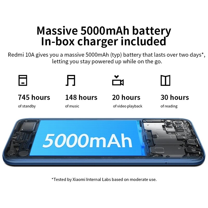 Xiaomi Redmi 10A 64GB 128GB 4G Unlocked Android Global