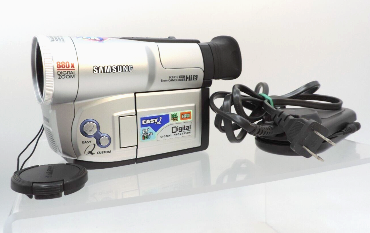 Samsung SCL810 Hi8 8mm Camcorder / Untested, No Battery, Powers Up eBay