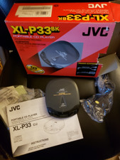 Vintage JVC XL-P33bk Portable CD Player
