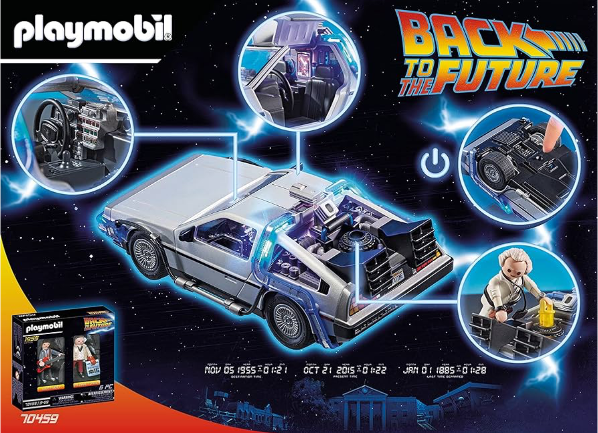 Playmobil Back to the Future デロリアン 70317 New & Sealed! Genuine PLAYMOBIL 