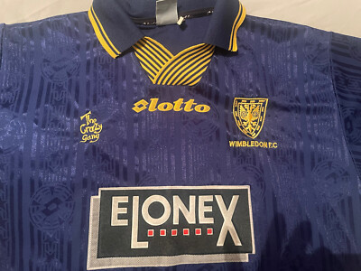 は*か様 Wimbledon FC 赤 シャツ lotto 1997- ビンテー は*か様 Wimbledon FC 赤 シャツ lotto 1997- ビンテー Wimbledon FC