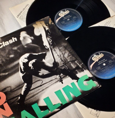 The Clash London Calling LP Joe Strummer Mick Jones 1979 Epic E2