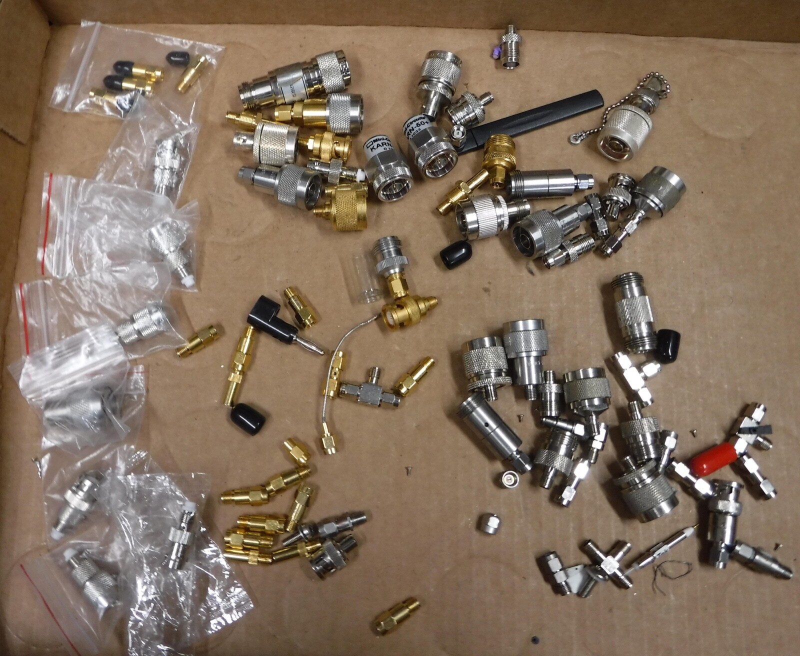 Lot of Assorted RF Adapters