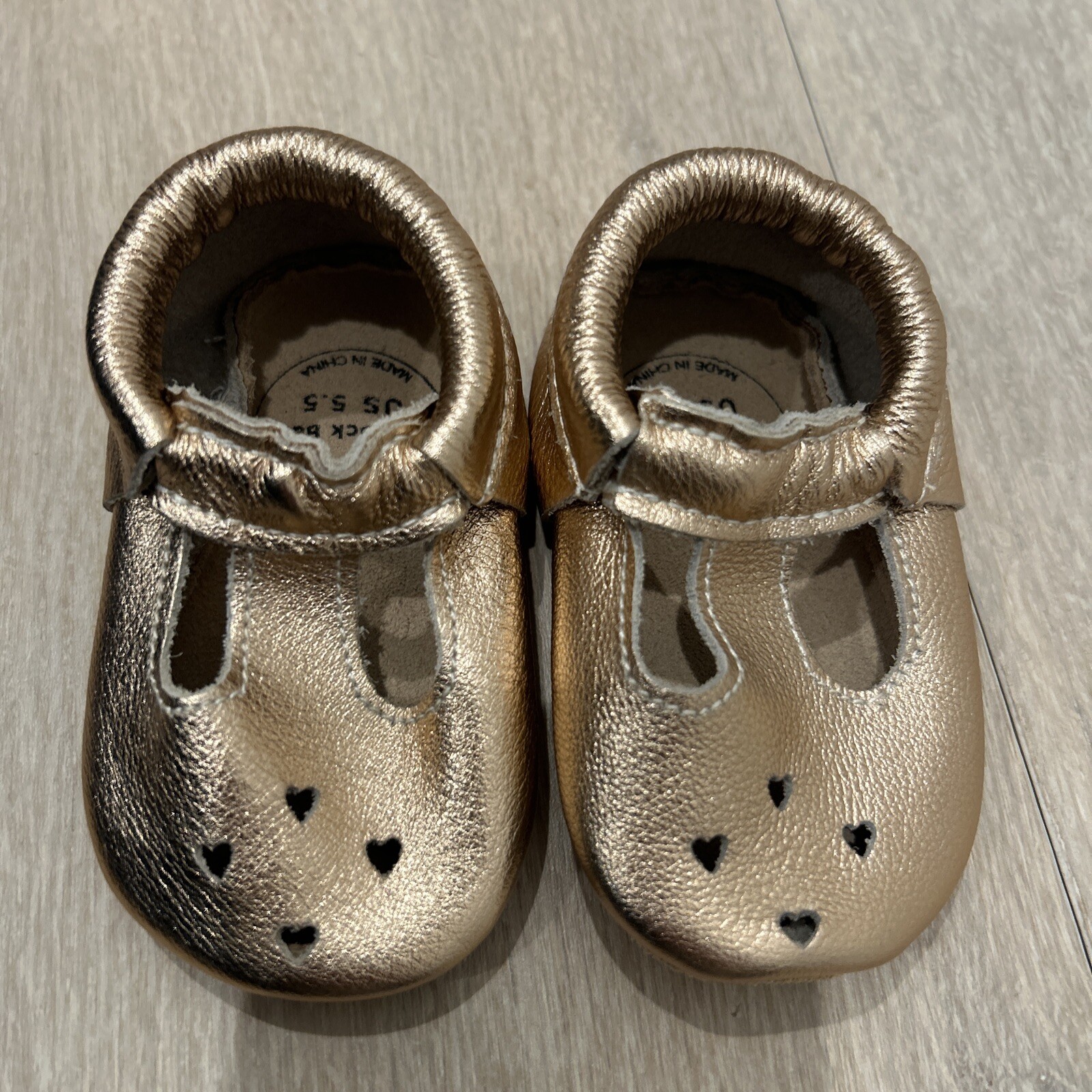 Girls Sz 5,5 Champagne