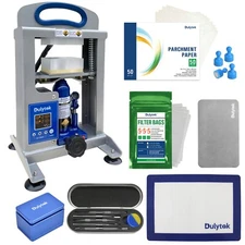 Dulytek DHP5 5 Ton Hydraulic Dual Heat Press with Full Gadgets Set