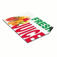 Car Magnet Set of 2 Fresh Juice Green Red Food Bar Restaurant Food Truck