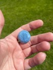 Certified Natural Blue Fire Opal TCW 61.80 round shape — photo 6