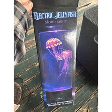 Electric Jellyfish Mood Light Color Changing LED Fluorescent Jellyfish Tank Lamp
