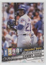 2020 Topps Decades Best Award Winners Sammy Sosa #DB-65 4de