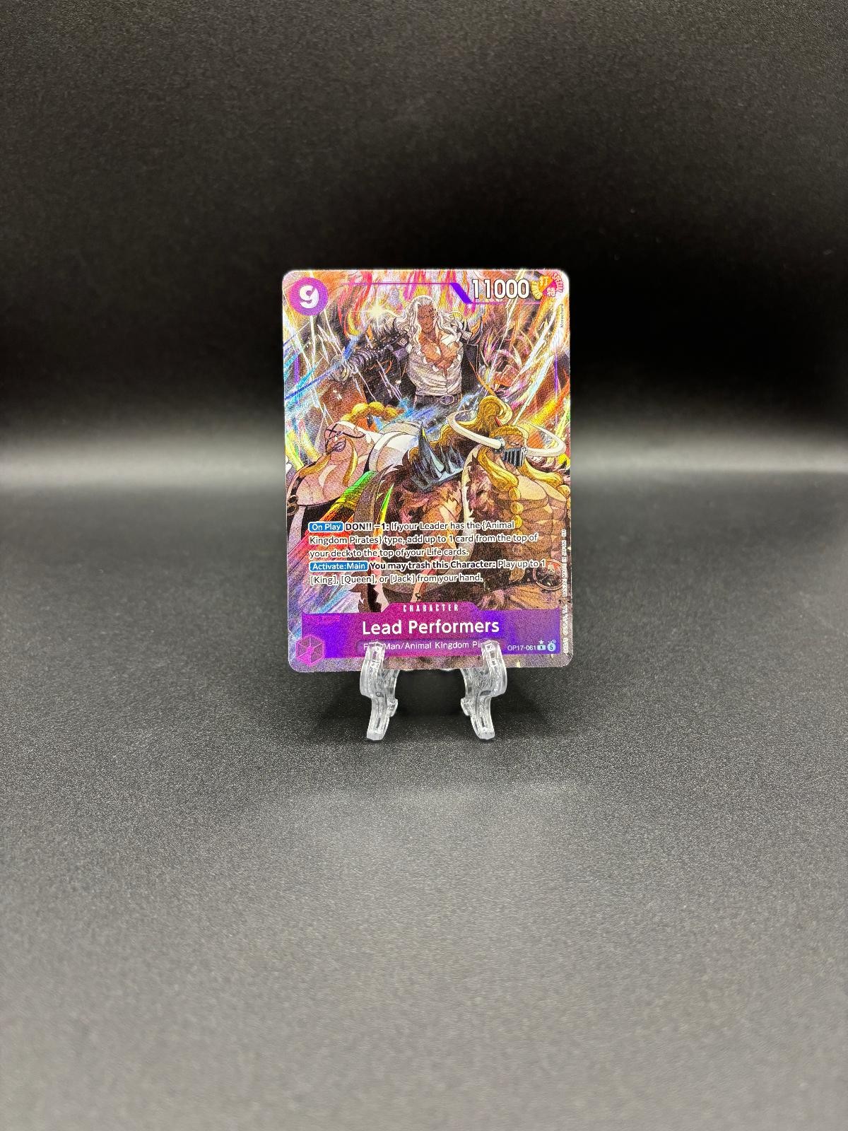 Lead Performers (Alternate Art) OP17-061 The World's Strongest Warriors Foil OP