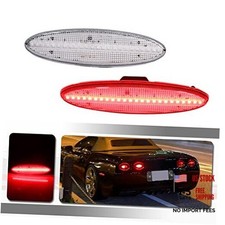 Full Red Led Light Black Clear Lens kit Compatible With 1997 Clear lens Red LED