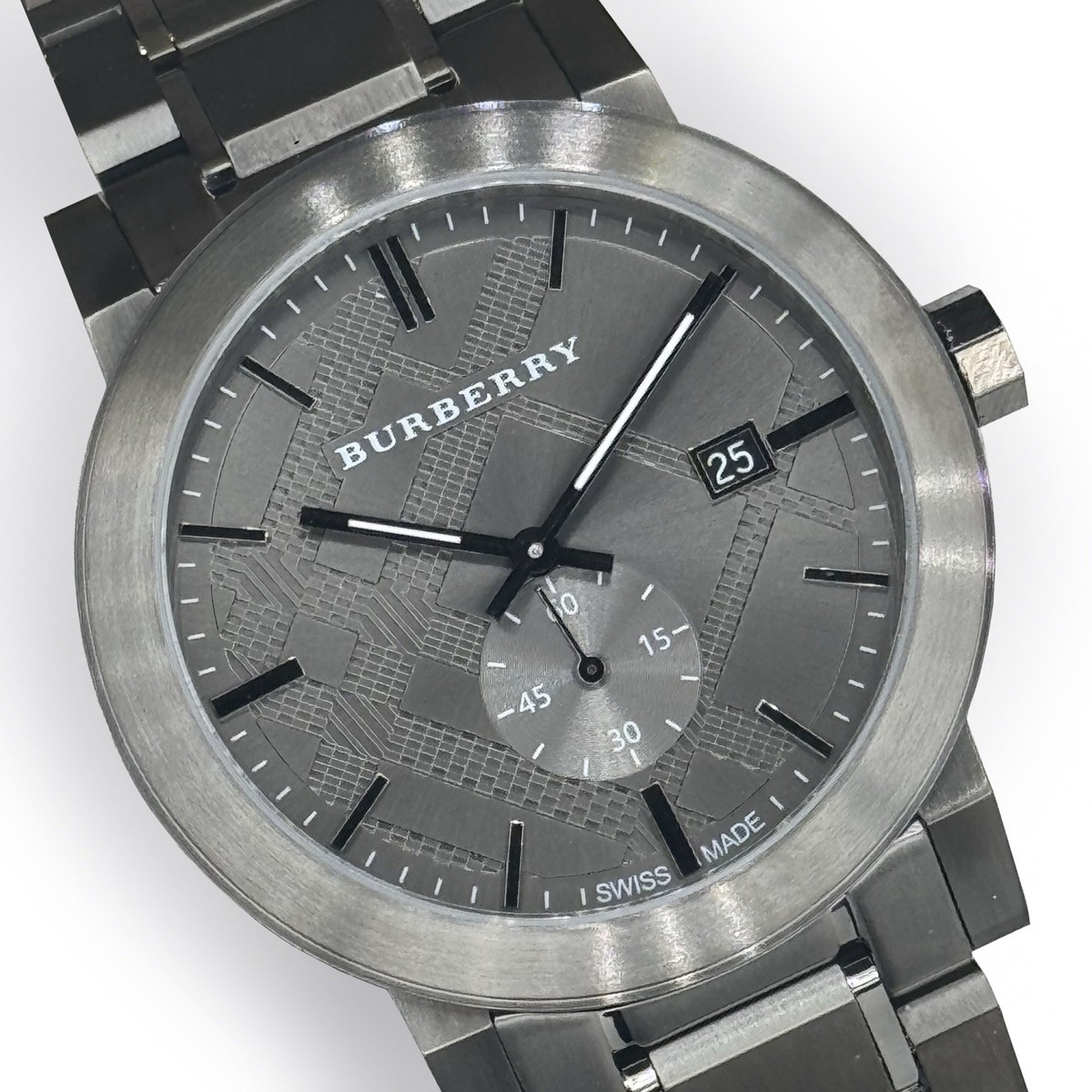 Burberry The City Gray Men's Watch - BU9902 for sale online | eBay