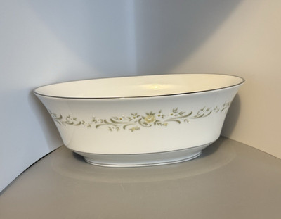 Vintage Sango China Debutante 3688 Oval Serving Bowl, Collectable Replacement
