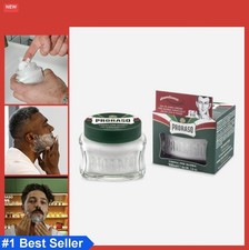 Shaving Cream Pre-Shave Conditioning 3.6 oz Menthol Eucalyptus Men Razor Burn