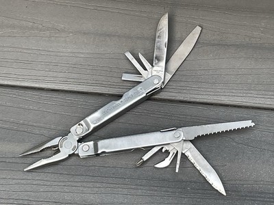 Genuine Leatherman Super Tool ~ Very Good Condition ~ Made In USA ~