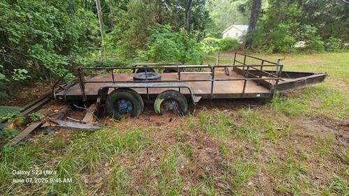 Heavy Duty Dual Axle Trailer - FULL STEEL DECK (No Wood)