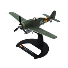 13cm Länge Focke-Wulf Fw-190 Jäger Metall Sammlermodell 1:72 Maßstab Diorama