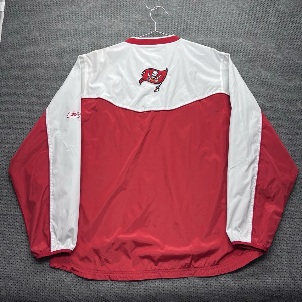 Chaqueta cortavientos vintage de los Tampa Bay Buccaneers para hombre XL NFL fútbol americano Foto 2 de 4