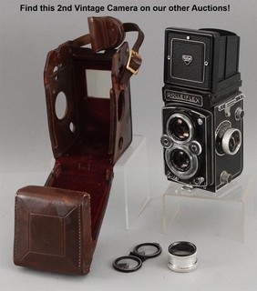 Vintage Mid Century 1965 Japan Mamiya C33 Professional TLR Film Camera NR