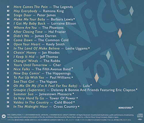 Warner Pop Rock Nuggets 5: Nice Folks by VARIOUS ARTISTS [Audio CD]