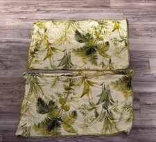 Tommy Bahama King-Size Tropical Palm Leaf Pillow Shams 100 Cotton coastal beach