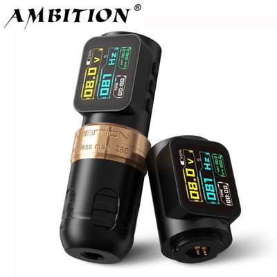 Ambition Ninja Max 280P Brushless Motor Tattoomaschine 4,5mm/3,5mm Hub Tattoo