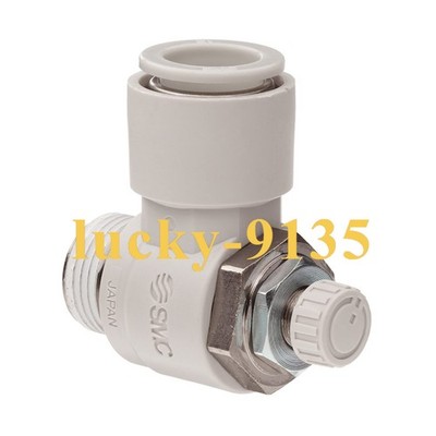 1Bag/10p SMC AS2201F-02-10S Air Flow Control Valve with Push-to-Connect Fitting 