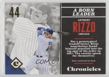 2017 Panini Chronicles Gold 687/999 Anthony Rizzo #74 fm0