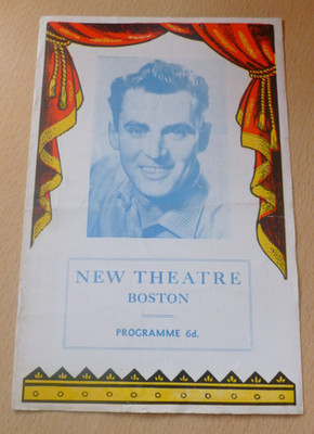 Russ Conway New Theatre Boston Variety Program 1959 Side Saddle