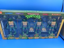 NECA TMNT Cartoon 4-Pack Leonardo Donatello Raphael Michelangelo NIB