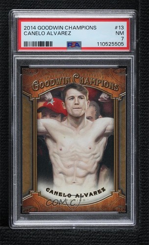 2014 Upper Deck Goodwin Champions Canelo Alvarez #13 PSA 7 05or