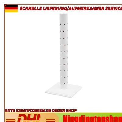 Weiß Lollipop-Halter 62-Löchern Cake Pop Ständer Holz Lutscherhalter für Partys