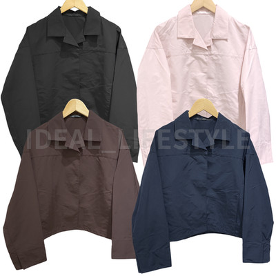 UNIQLO Open Collar Short Jacket S M L XL XXL 3XL Cropped Women