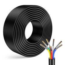 7 Way Trailer Wire 25FT Heavy Duty 14 Gauge 7 Wire Trailer Wiring Harness Ki