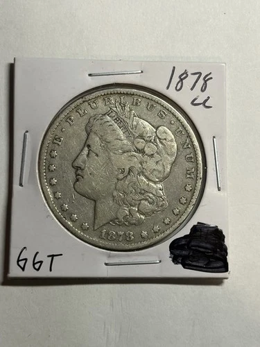 1878-CC Morgan Silver Dollar $1 VF Very Fine Better Date Carson City