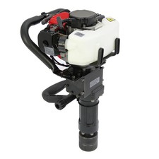 Image of Petrol Fence Knocker Post Driver 2 Stroke Concrete Jack Hammer Picket Fencing