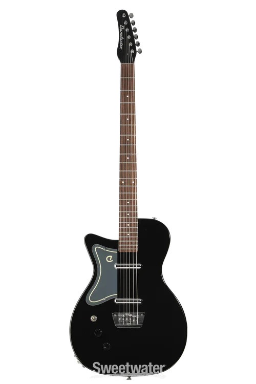 Danelectro Baritone Left-Handed Electric Guitar - Black 104390₽