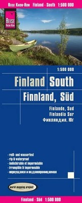 Reise Know-How Landkarte Finnland, Süd (1:500.000) world mapping project