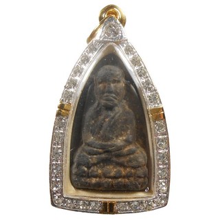 GREAT CERTIFICATE 1st AWARD LP TUAD OLD THAI PENDANT AMULET PENDANT VERY RARE